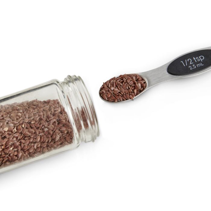 Mrs. Anderson's Baking Dual-Sided Magnetic Measuring Spoons with Leveler