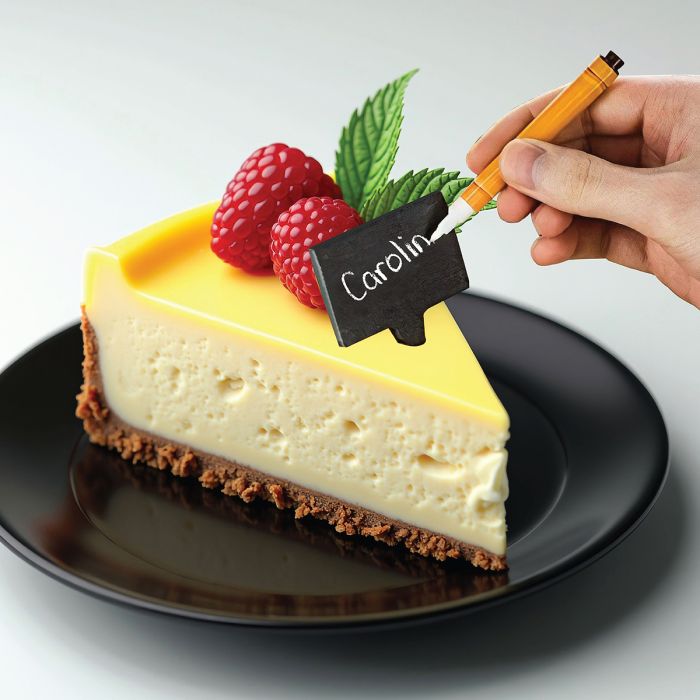 Maison du Fromage Natural Slate Cheese Markers – Set of 4