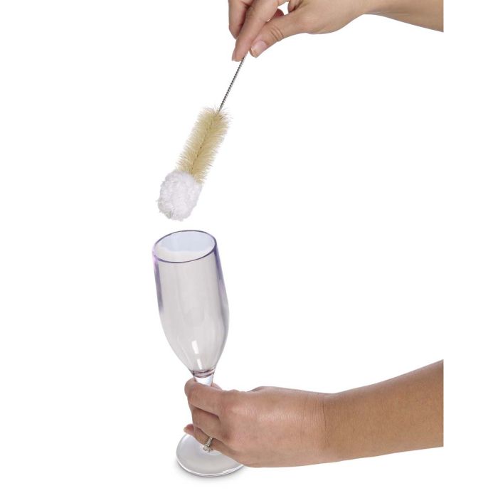 Soft-Tip Kitchen Cleaning Brushes – Set of 3