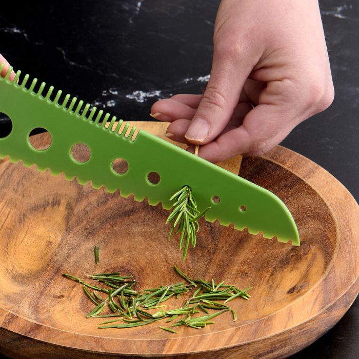 Cat Cora Lettuce Knife With Herb Stripper – 12"