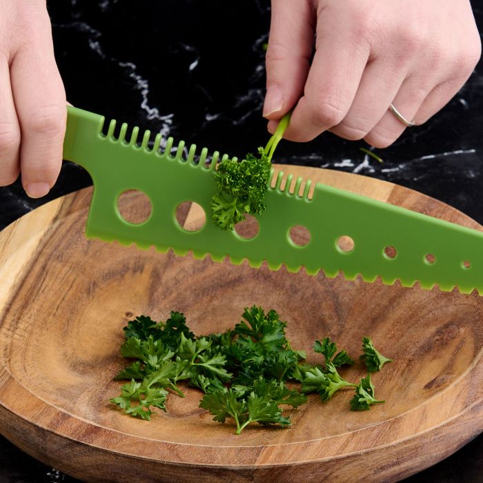 Cat Cora Lettuce Knife With Herb Stripper – 12"