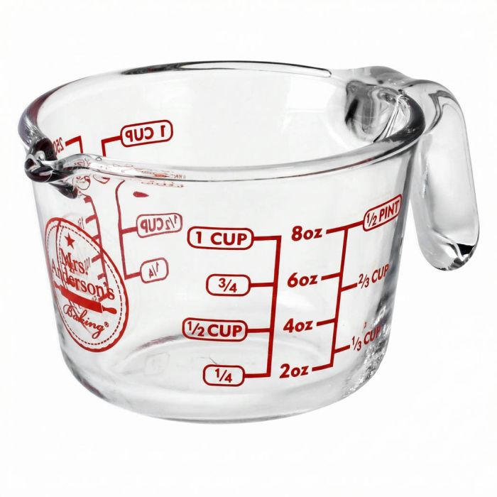 Mrs. Anderson's Baking Glass Measuring Cup – 1 Cup Capacity