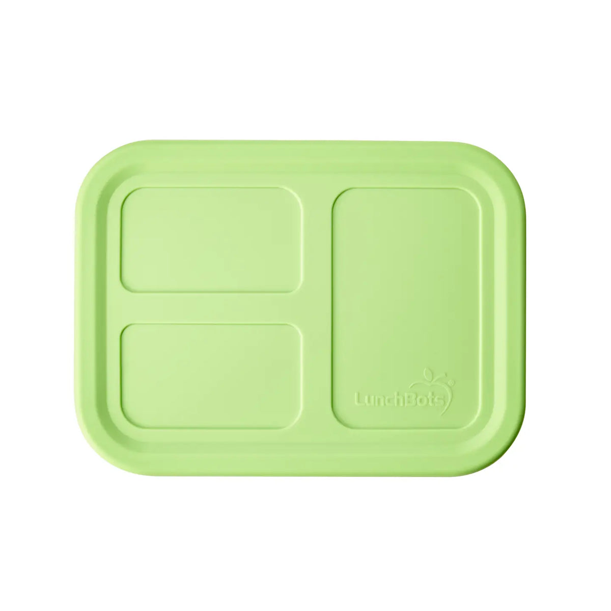 Small Food Grade Silicone Build-a-Bento – 3.6 Cups – Green
