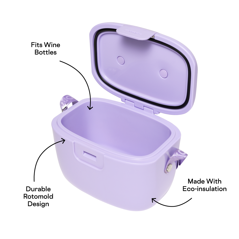 Corkcicle Small Chill Pod Go Hard Cooler – Lilac – 13qt.