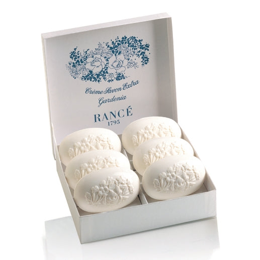 Rancé Gardenia Soapbox Set of 6 x 100g