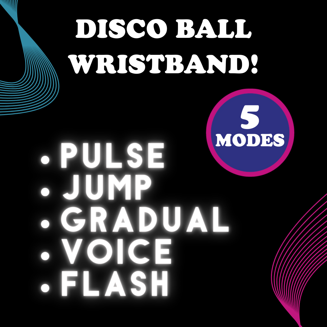 Disco Ball Wrist Band – Take Your Party Anywhere