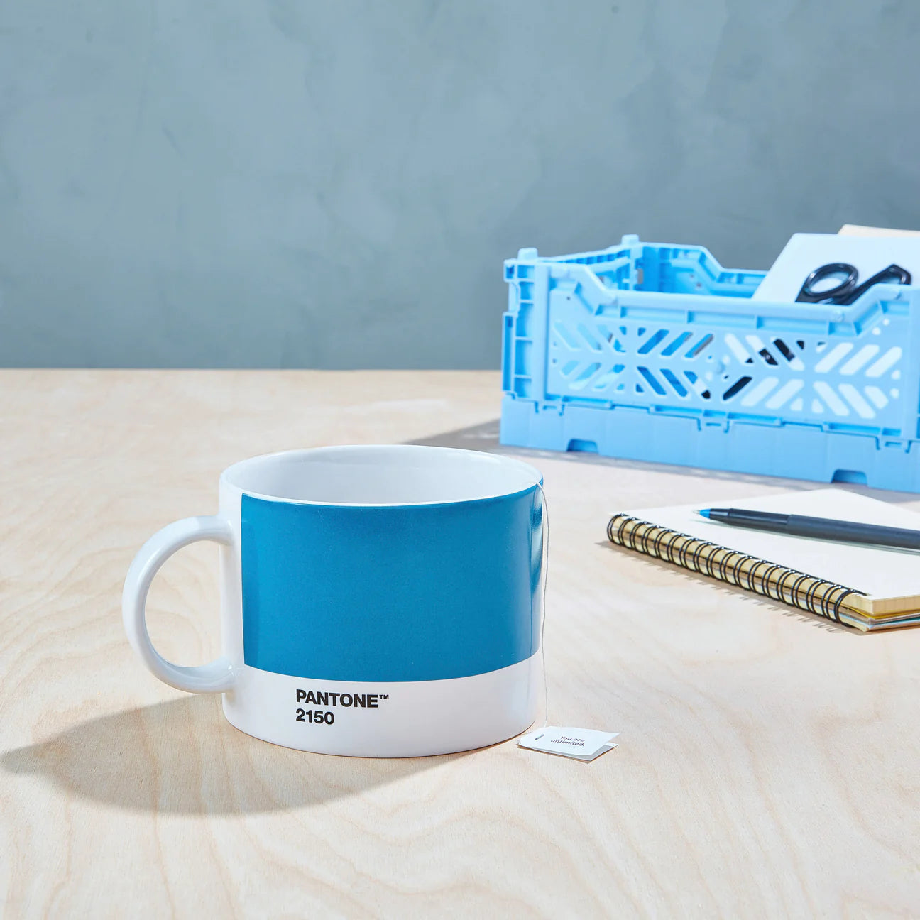 PANTONE Tea Cup – 16 oz. – Blue – 2150