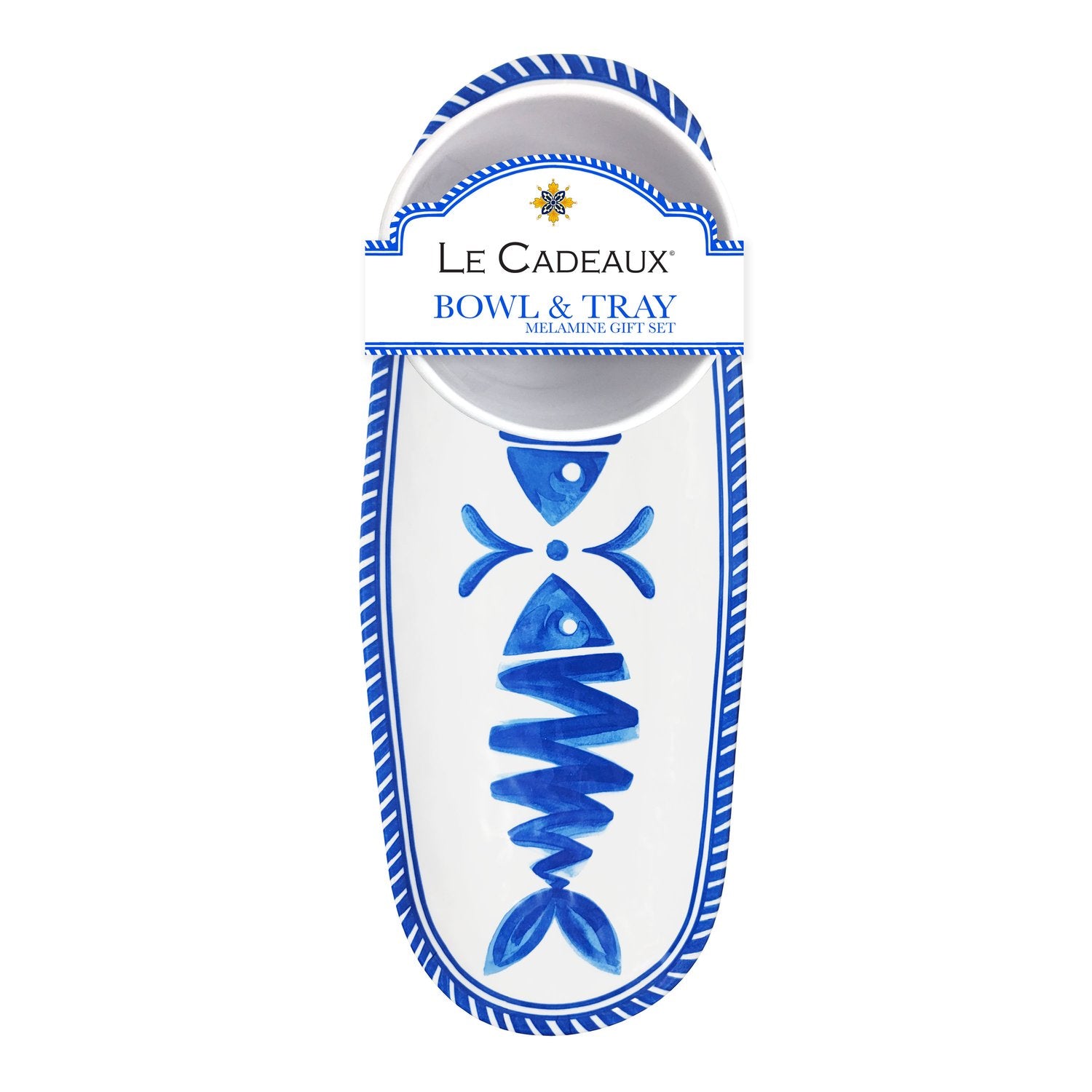 Le Cadeaux Bowl & Tray Gift Set – Mediterraneo