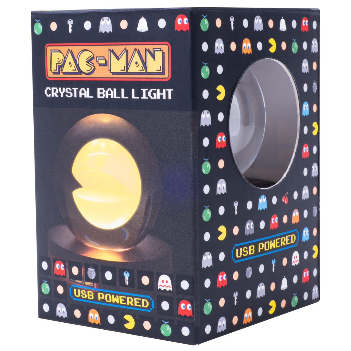 Fizz PAC-MAN Crystal Ball Light – 4"
