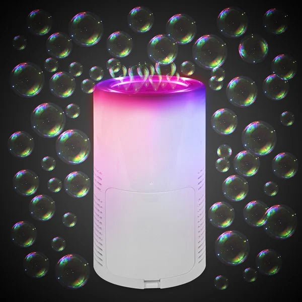 Multi-Color Flashing LED Bubble Jet Machine