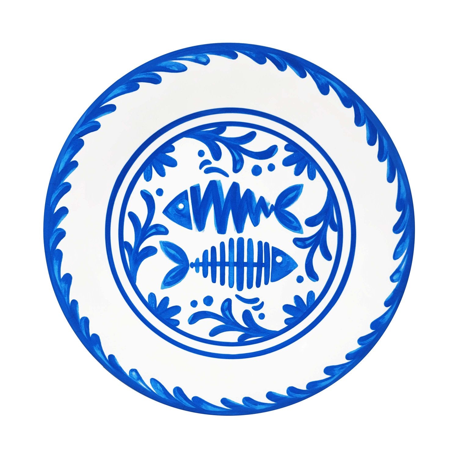 Le Cadeaux 11" Melamine Dinner Plate – Mediterraneo