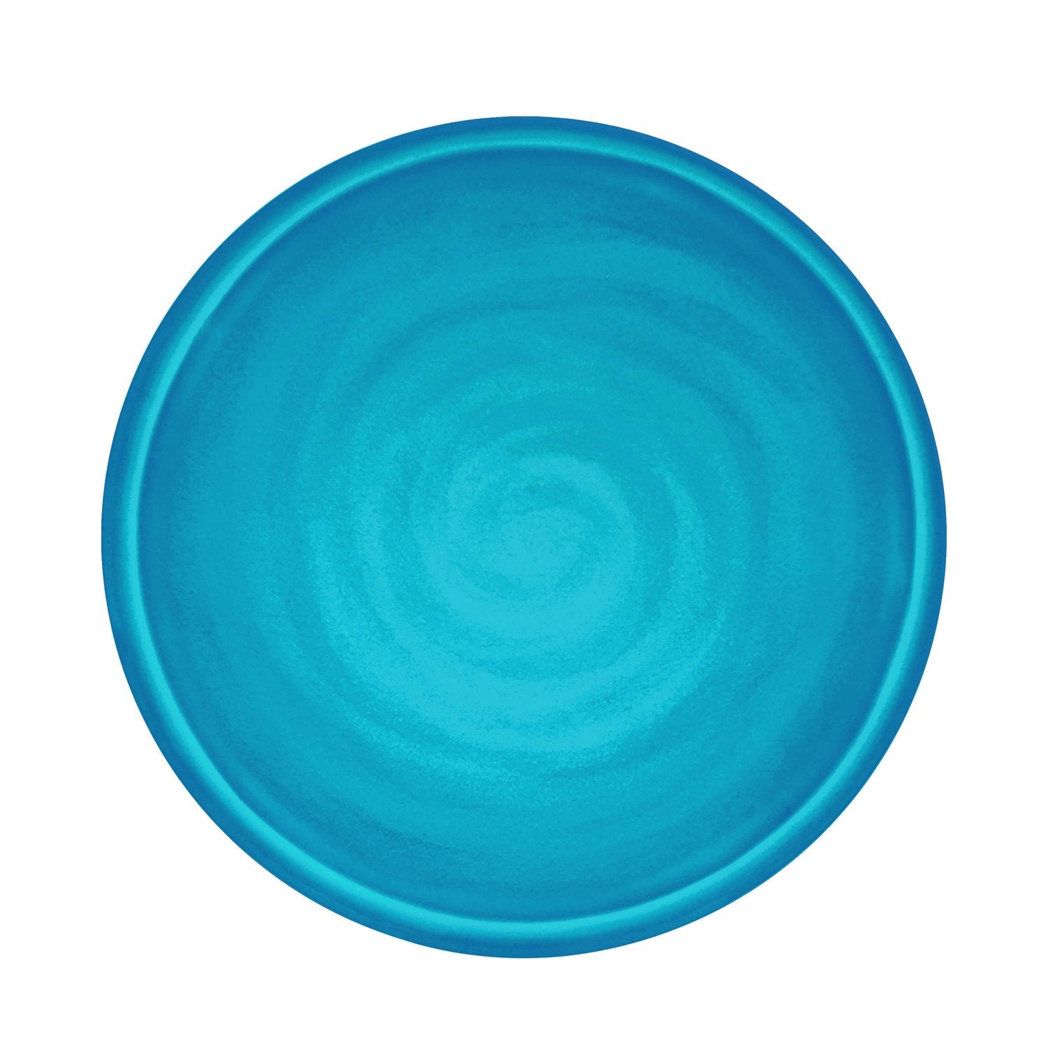 Le Cadeaux 11" Melamine Dinner Plate – Sicily Solid Teal