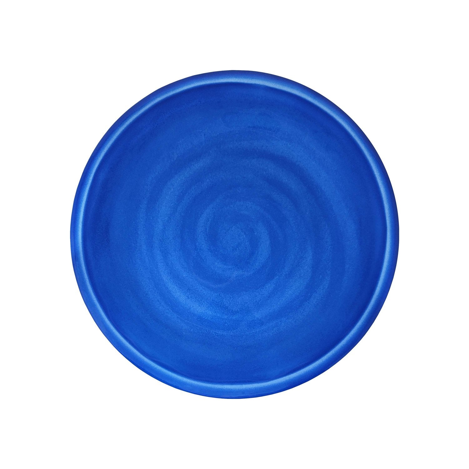 Le Cadeaux 9" Melamine Salad Plate – Sicily Solid Blue