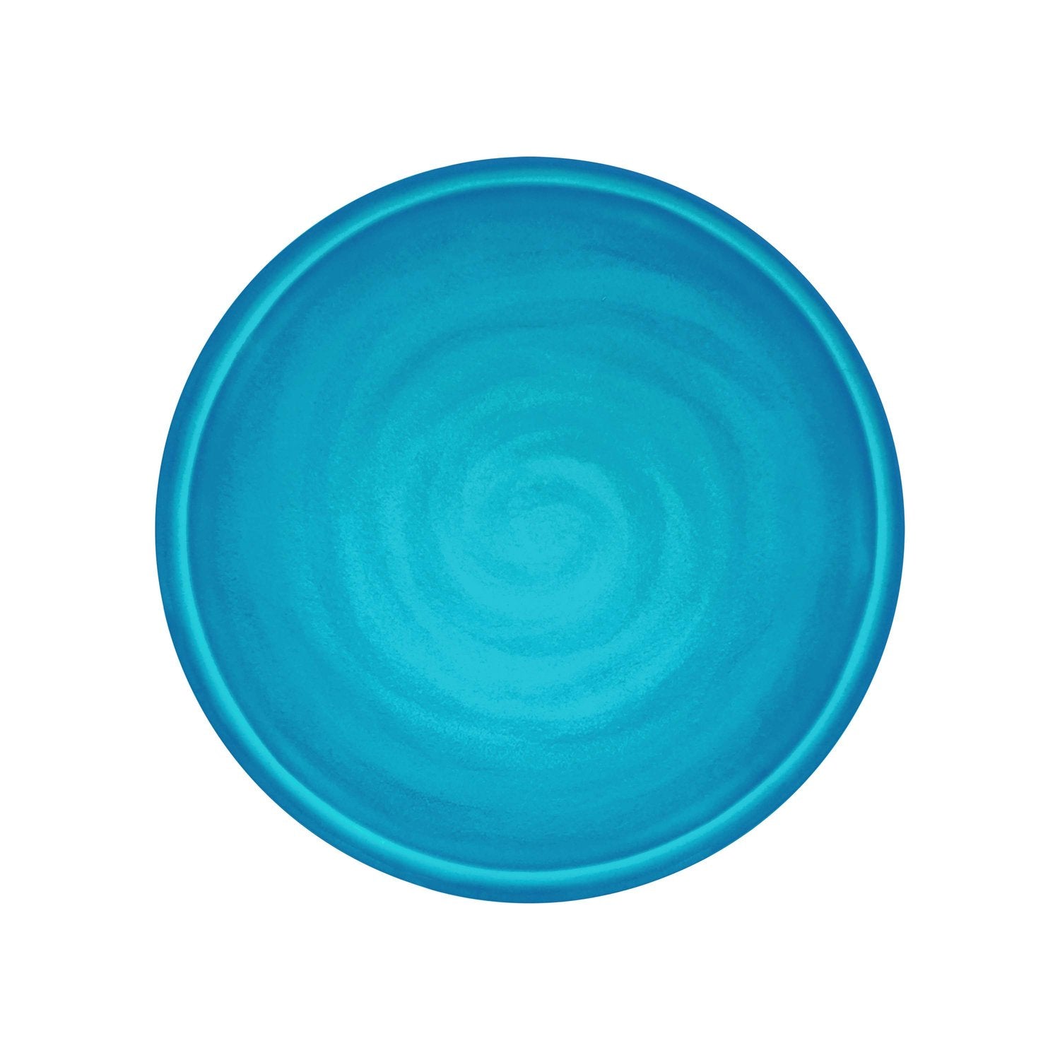 Le Cadeaux 9" Melamine Salad Plate – Sicily Solid Teal