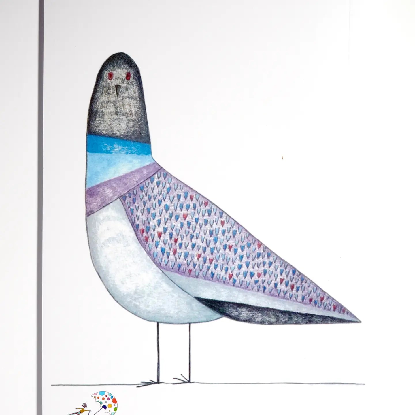 Natchie Small Notebook – Jean from Bird Bird – 3.5 x 5