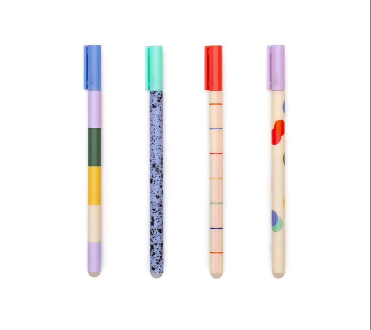 Kikkerland Inkerie Erasable Ink Pen – Assorted Colors – Each Sold Separately