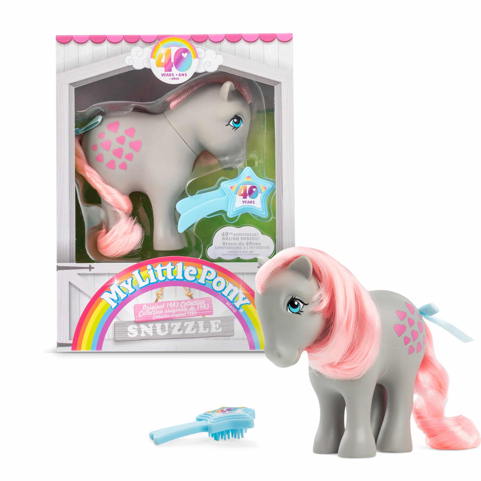 My Little Pony Classic 4″ Collectible 40th Anniversary Ponies – Assorted Styles - EACH SOLD SEPARATELY