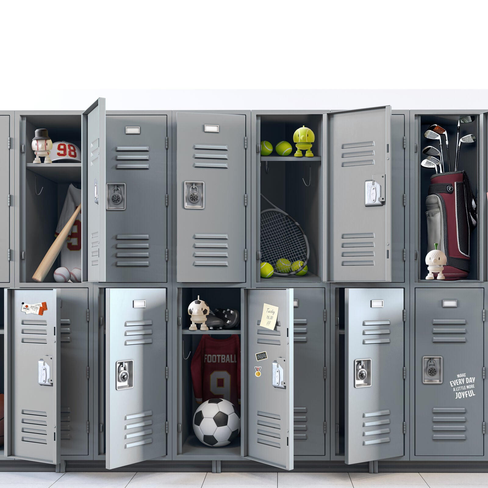 Hoptimist Bobblehead Figure – 3"– Tennis Bumble