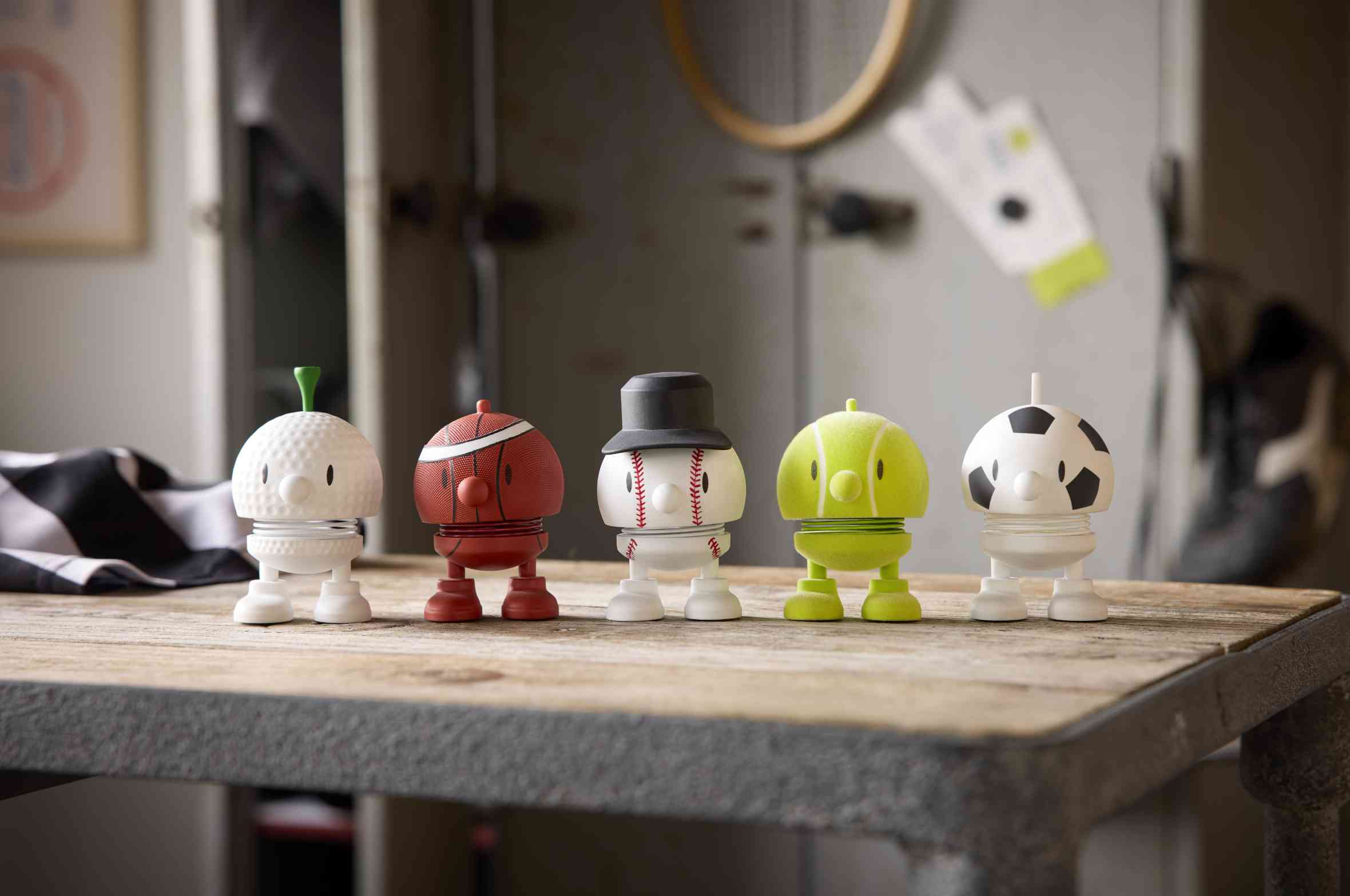 Hoptimist Bumble Bobblehead Figure – 3"– Soccer