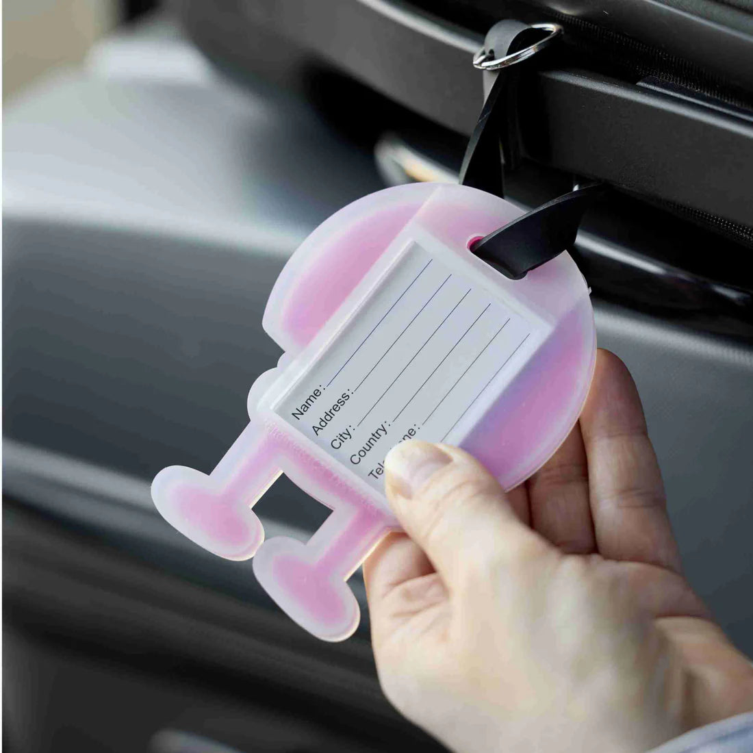 Hoptimist Bag Tag – Yellow