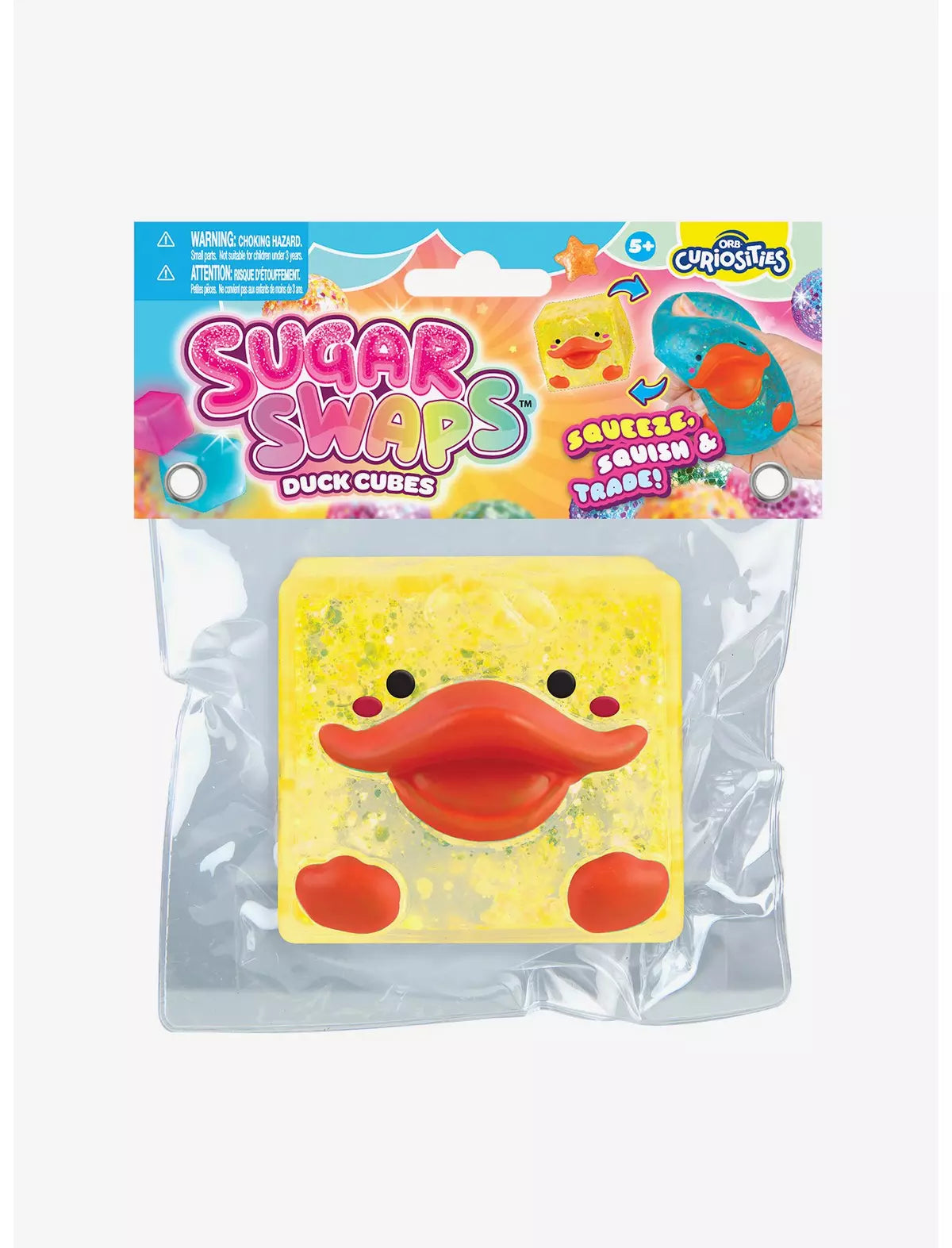 Sugar Swaps Sparklee Duck Cubes Surprise Squishy Toy – Assorted Colors – Each Sold Separately (Copy) (Copy)
