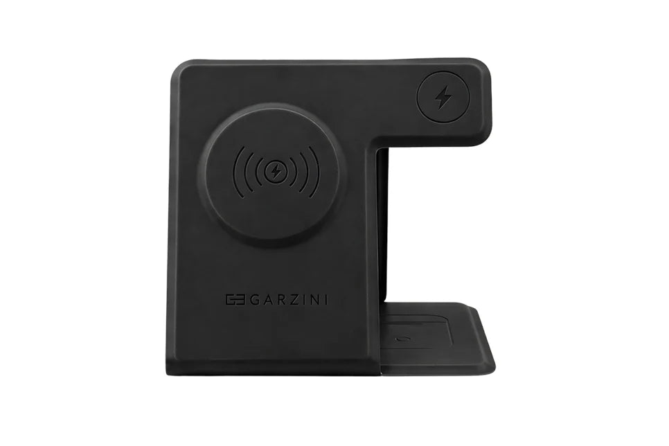 Garzini 3-in-1 Wireless Charger - Black