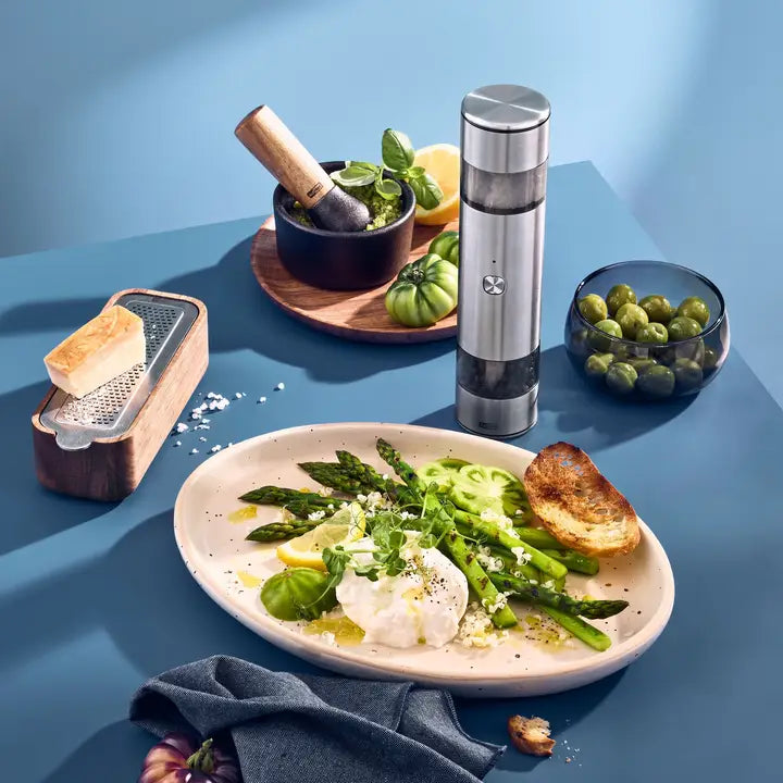 Ad Hoc i.Mill Duo Electric Pepper & Salt Double Mill – 9.3"