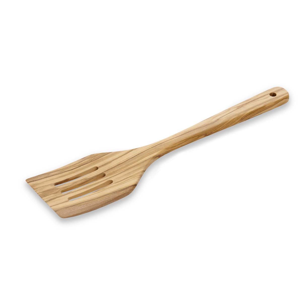 Fante's Italian Olivewood Slotted Turner – 12 inch