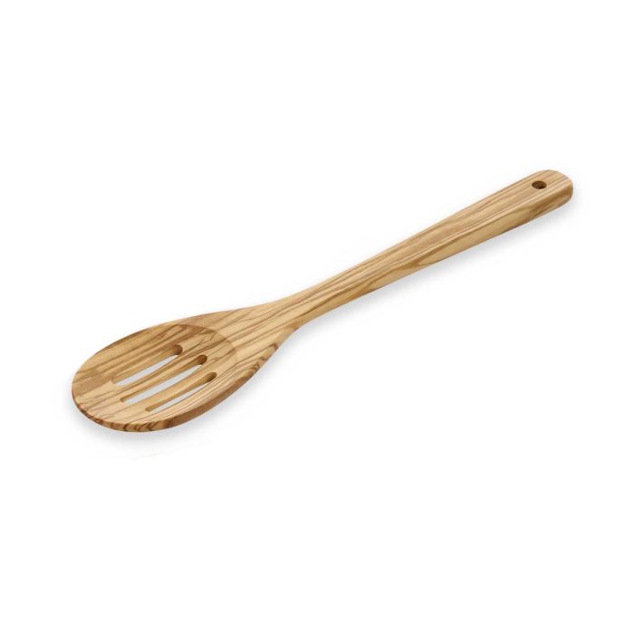 Fante's Italian Olivewood Slotted Cooking Spoon – 12 inch