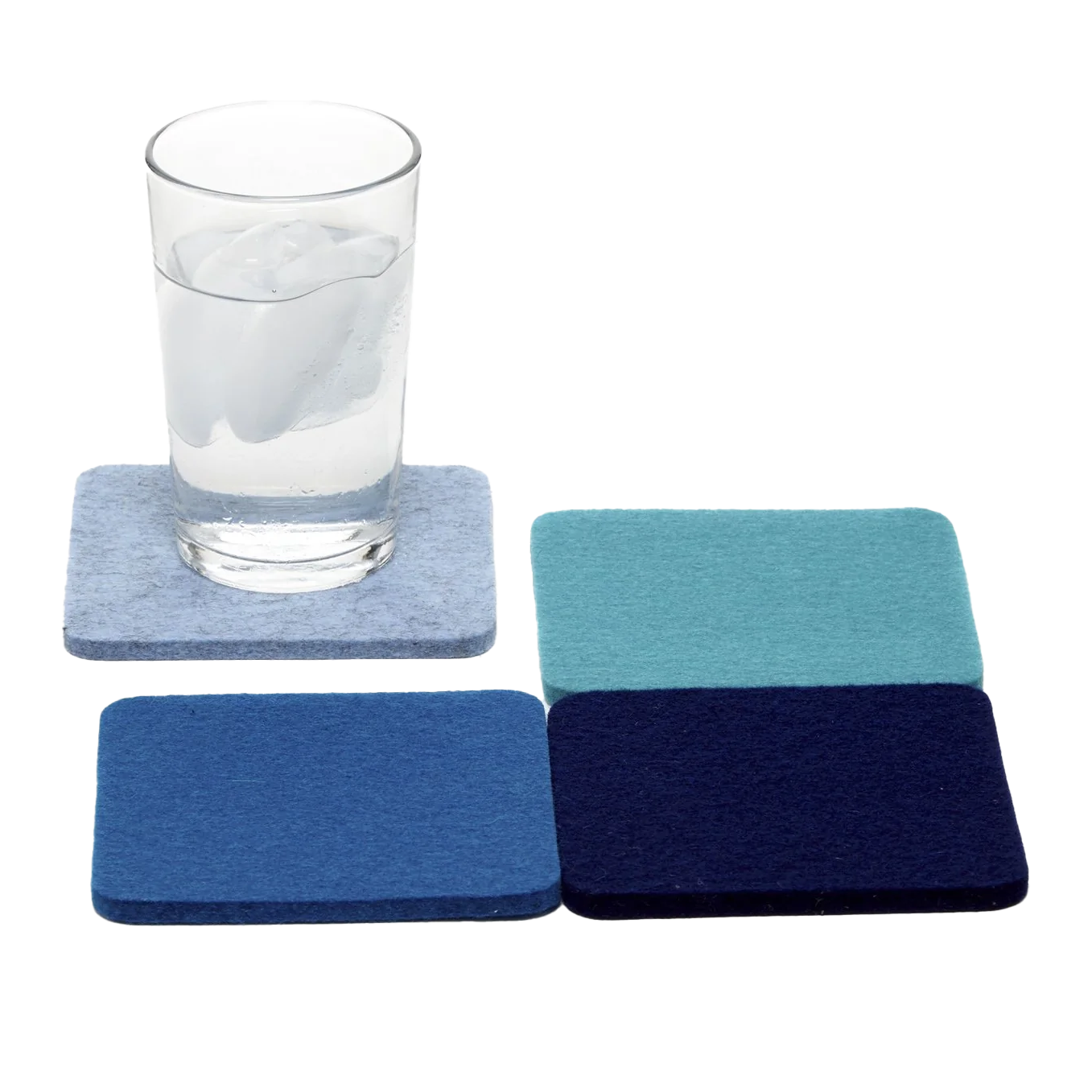 Graf Lantz Bierfilzl Square Felt Coaster – Ocean – 4pk