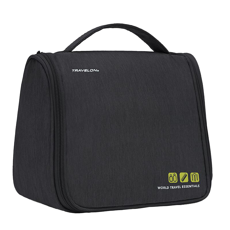 Travelon World Travel Essentials Toiletry Bag – Black