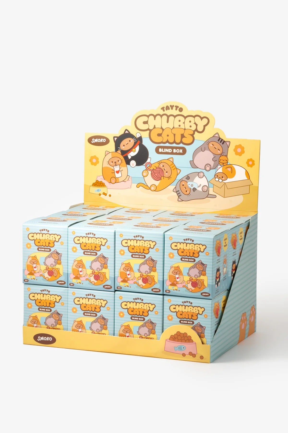 Tayto Chubby Cats 盲盒收藏玩具 – 每件单独出售