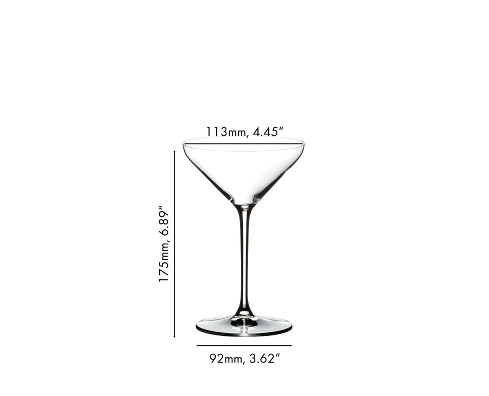 Riedel Extreme Martini Crystal Wine Glasses – Set 2 – 8.8oz.