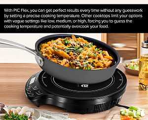 Nuwave Precision Induction Cooktop –9 in – Black