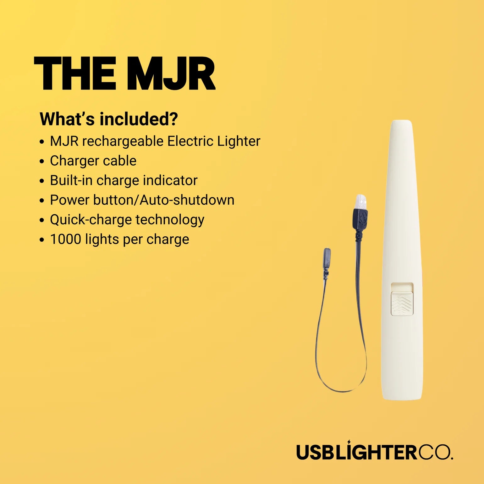 MJR Electric Arc Lighter - Red