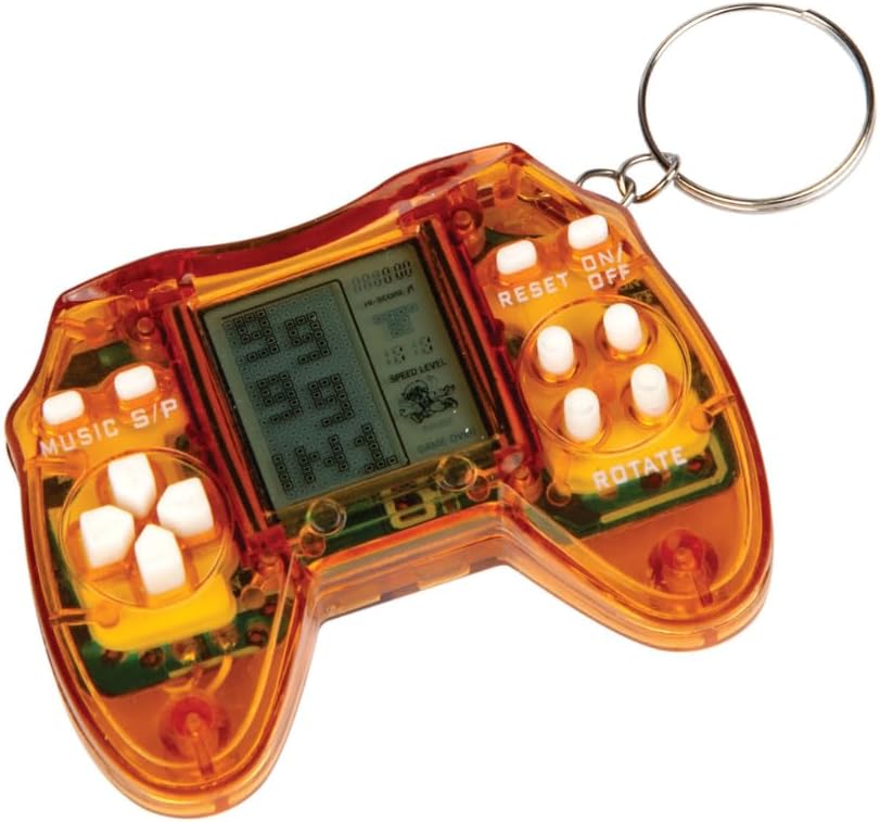 World's Tiniest Brick Stacker Retro Mini Handheld Game Console