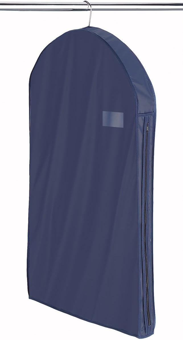 Whitmor Blue Zippered Travel Suit Bag – 24" x 38"