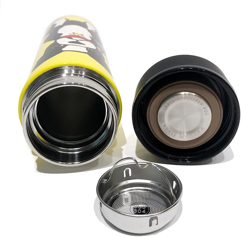 Marc Tetro Hollywood Boston Terrier Stainless Steel Insulated Water Bottle – 17oz