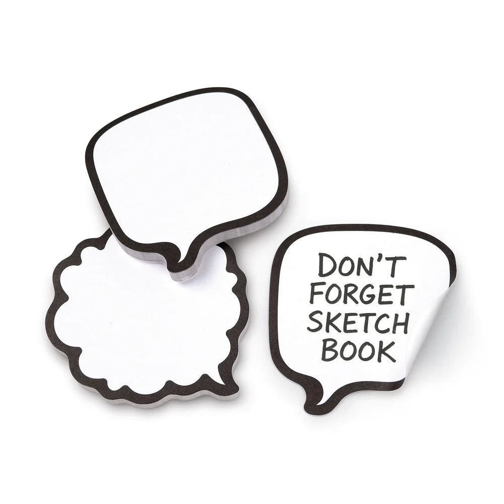 Fred Small Talk Sticky Note Pad – Juego de 2