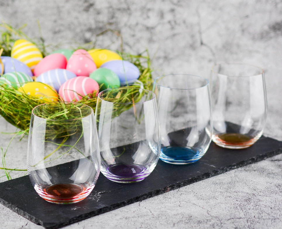Riedel Happy O Vol. 2 Stemless Wine Glasses – 11oz. – Set of 4