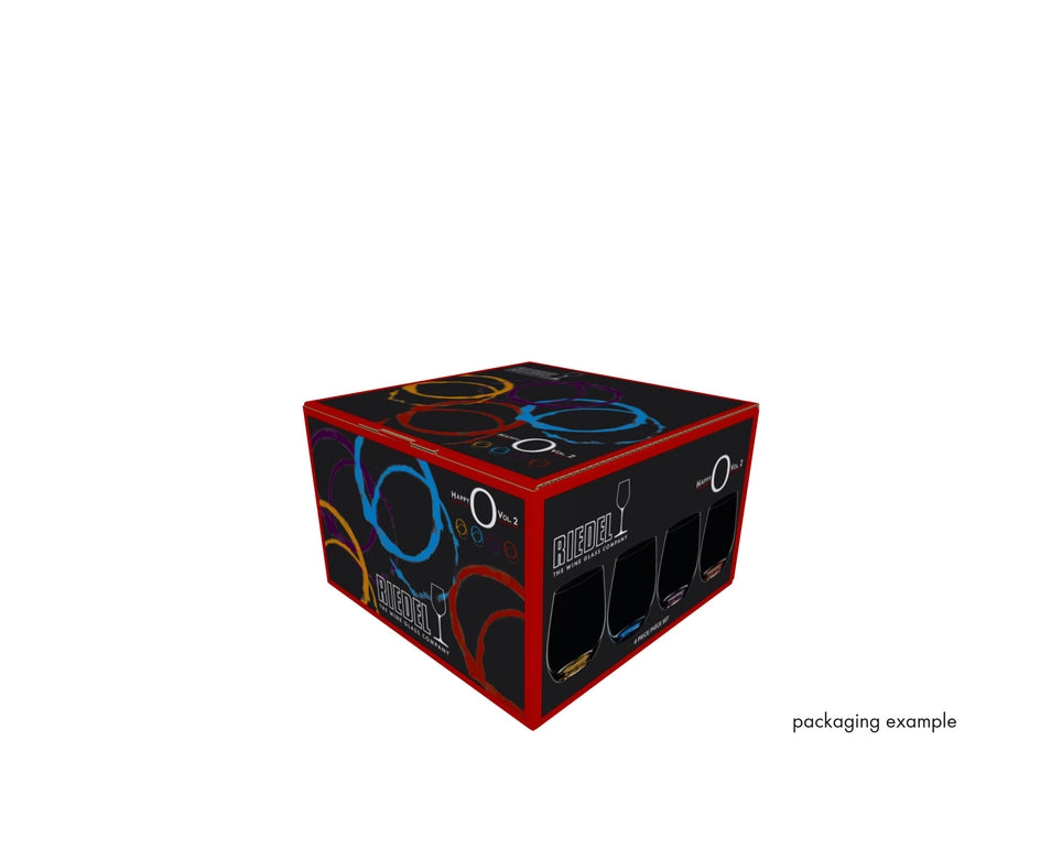 Riedel Happy O Vol. 2 Stemless Wine Glasses – 11oz. – Set of 4