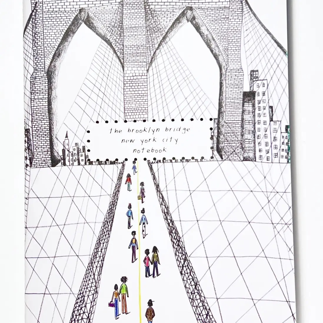 Natchie Small Notebook – Brooklyn Bridge – 3.5 x 5
