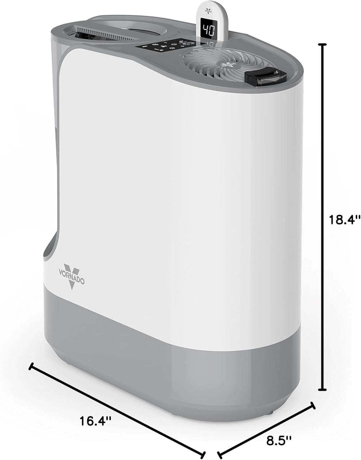 Vornado UH200超声波加湿器,带风扇辅助全房间加湿功能