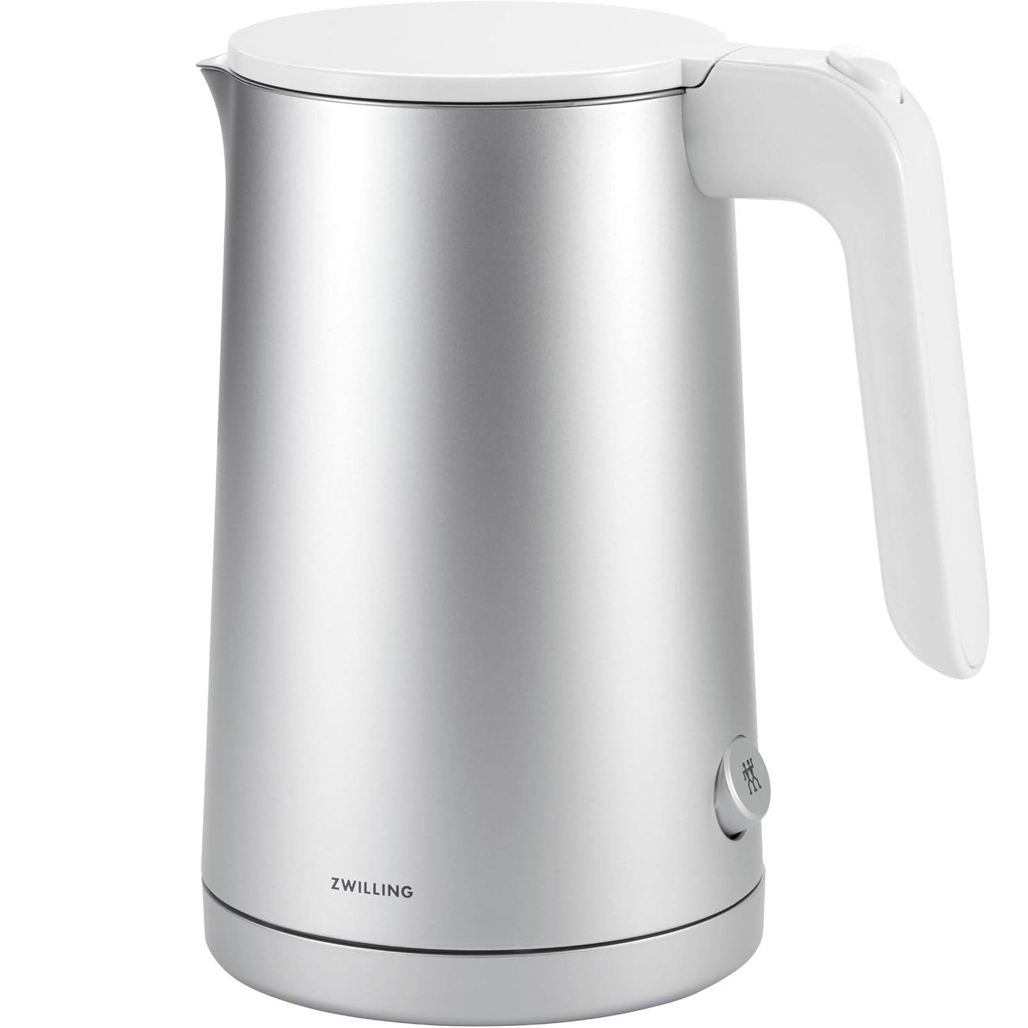 ZWILLING Enfinigy Cool Touch Cordless Electric Kettle – 1-Liter – Silver