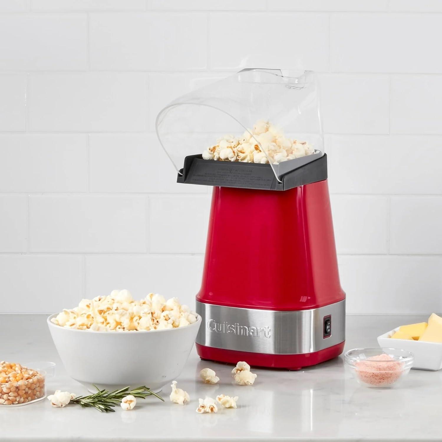 Cuisinart EasyPop Hot Air Popcorn Maker – Red