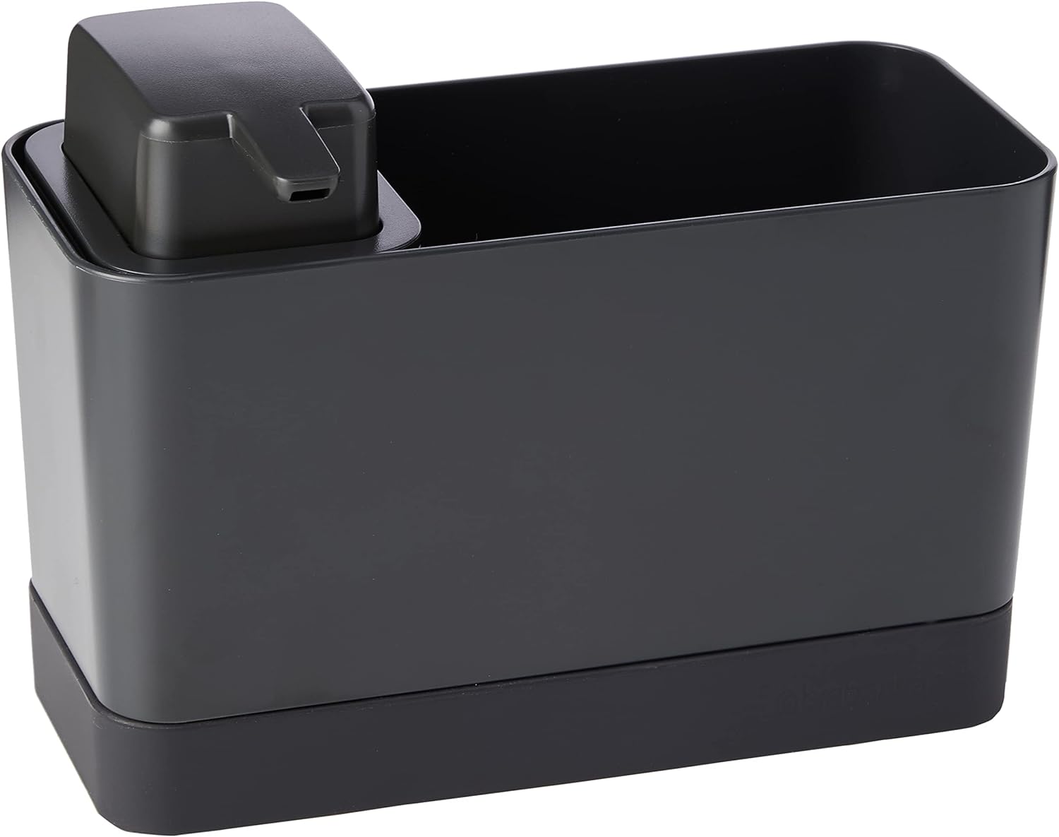 Brabantia Sink Organizer with Soap Pump Set – Dark Gray