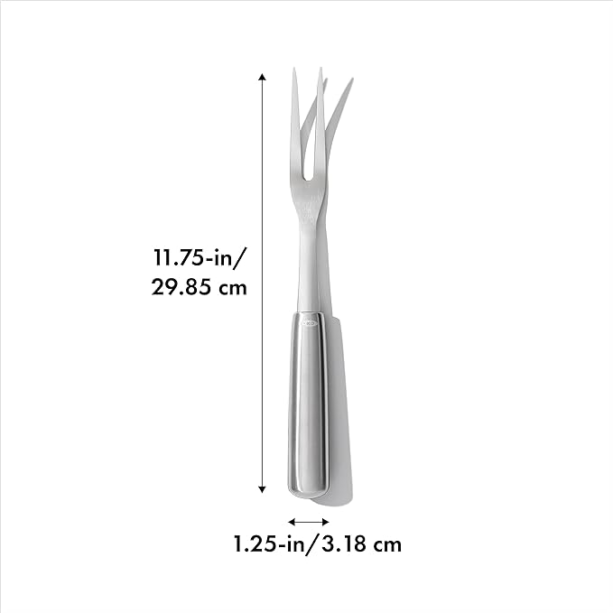 OXO Stainless Steel Cooking Fork – 11.75"L x 1.25"W