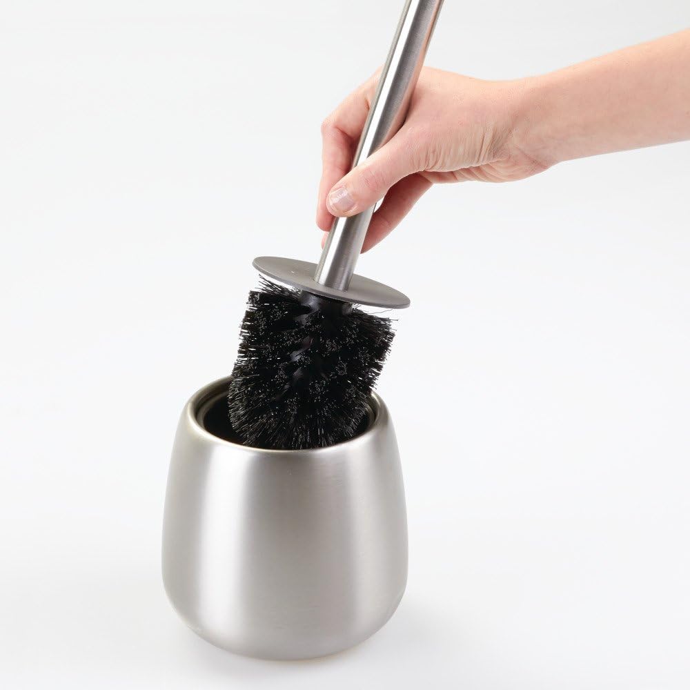 Forma Brizo Toilet Bowl Brush and Holder – Brushed Stainless Steel