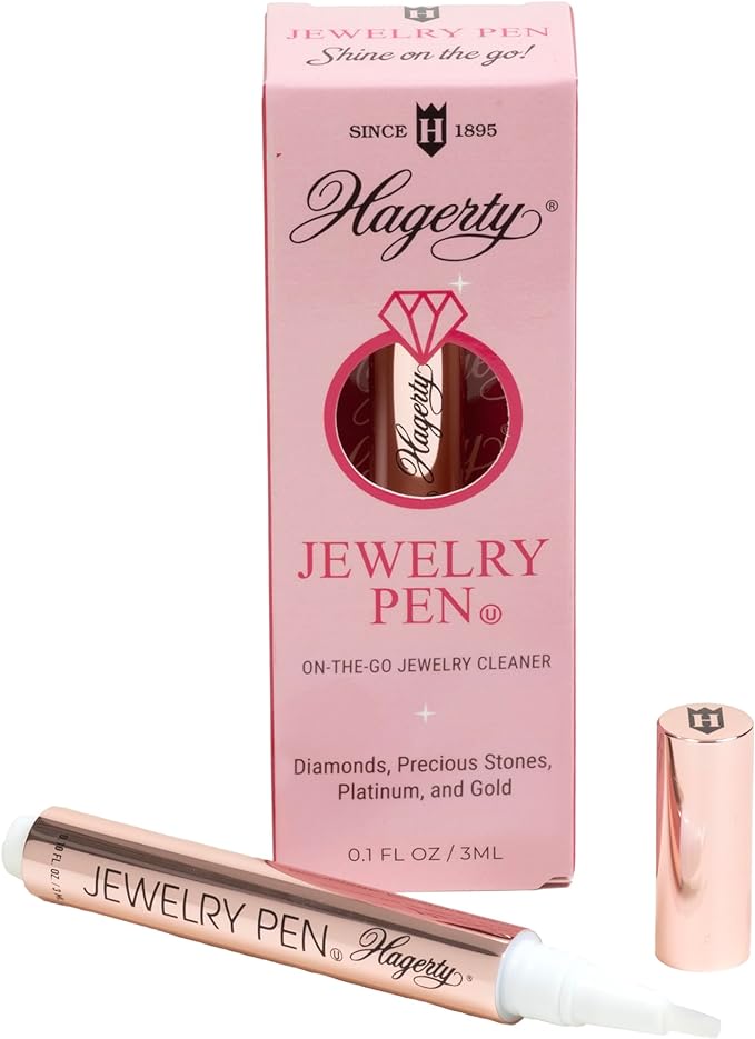 Hagerty Jewelry Pen for On-The-Go Jewelry Cleaning
