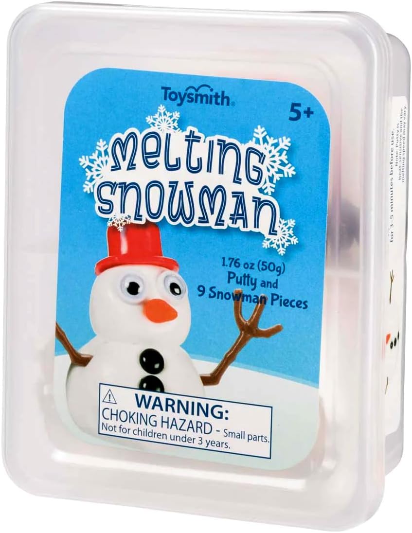 Melting Snowman Reusable Desk Toy For Kids of all Ages!